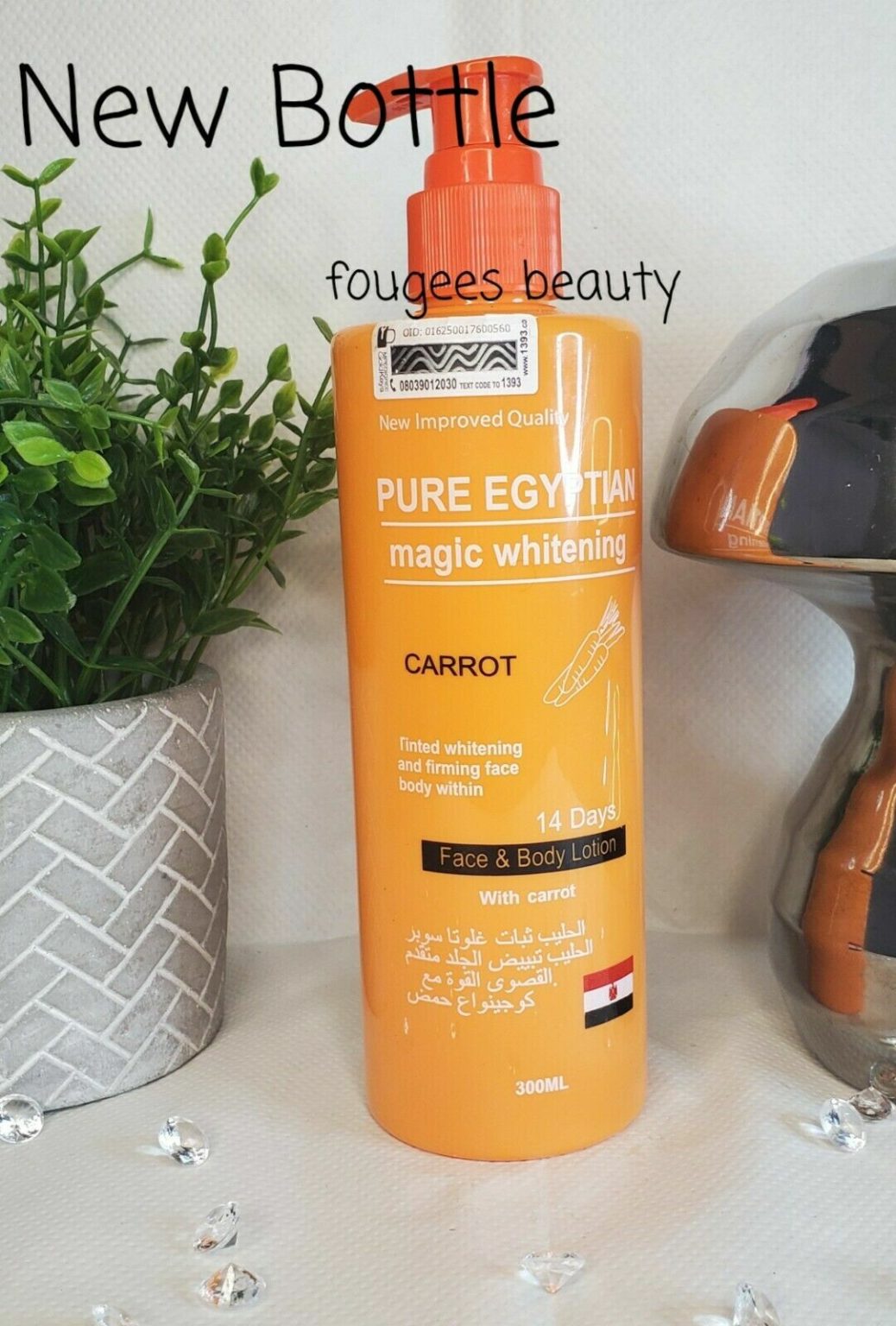 Pure Egyptian Magic Whitening Carrot Face And Body Lotion – Fougees Beauty