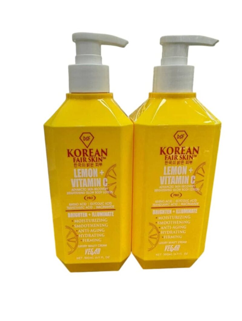 Korean Fair Skin Lemon+Vitamin C Body Lotion – Fougees Beauty
